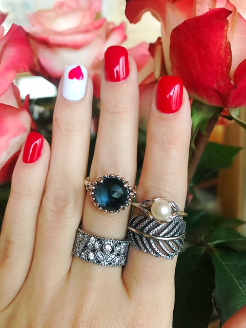 Кільце Листя, що переливається Pandora 190965CZ-54 image 0