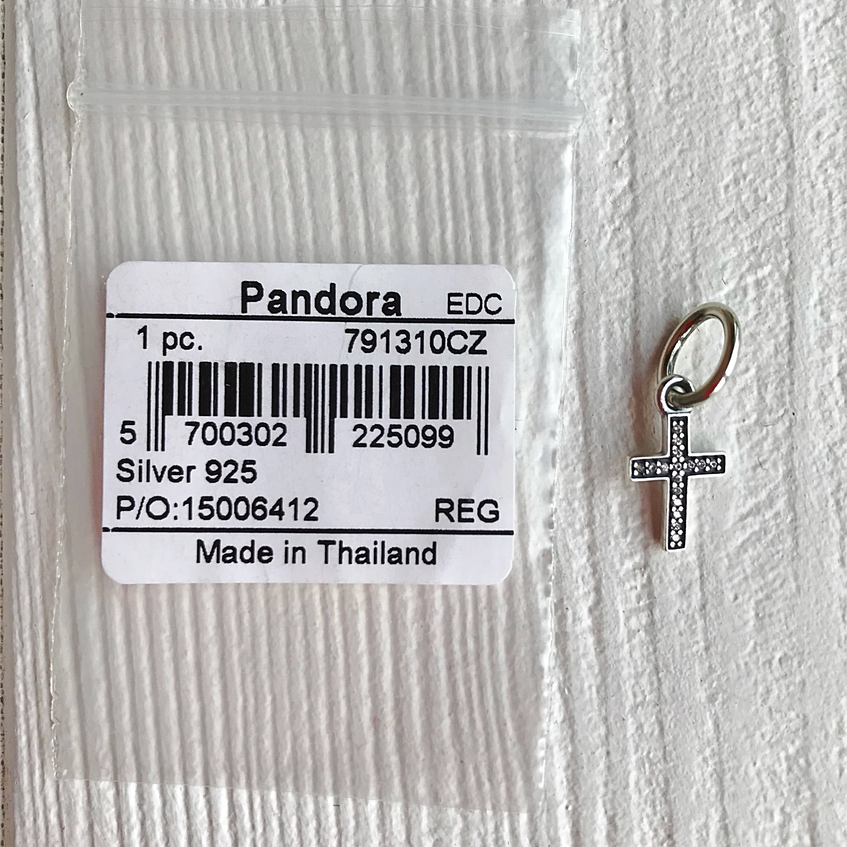Підвіс Хрестик Pandora 791310 image 0