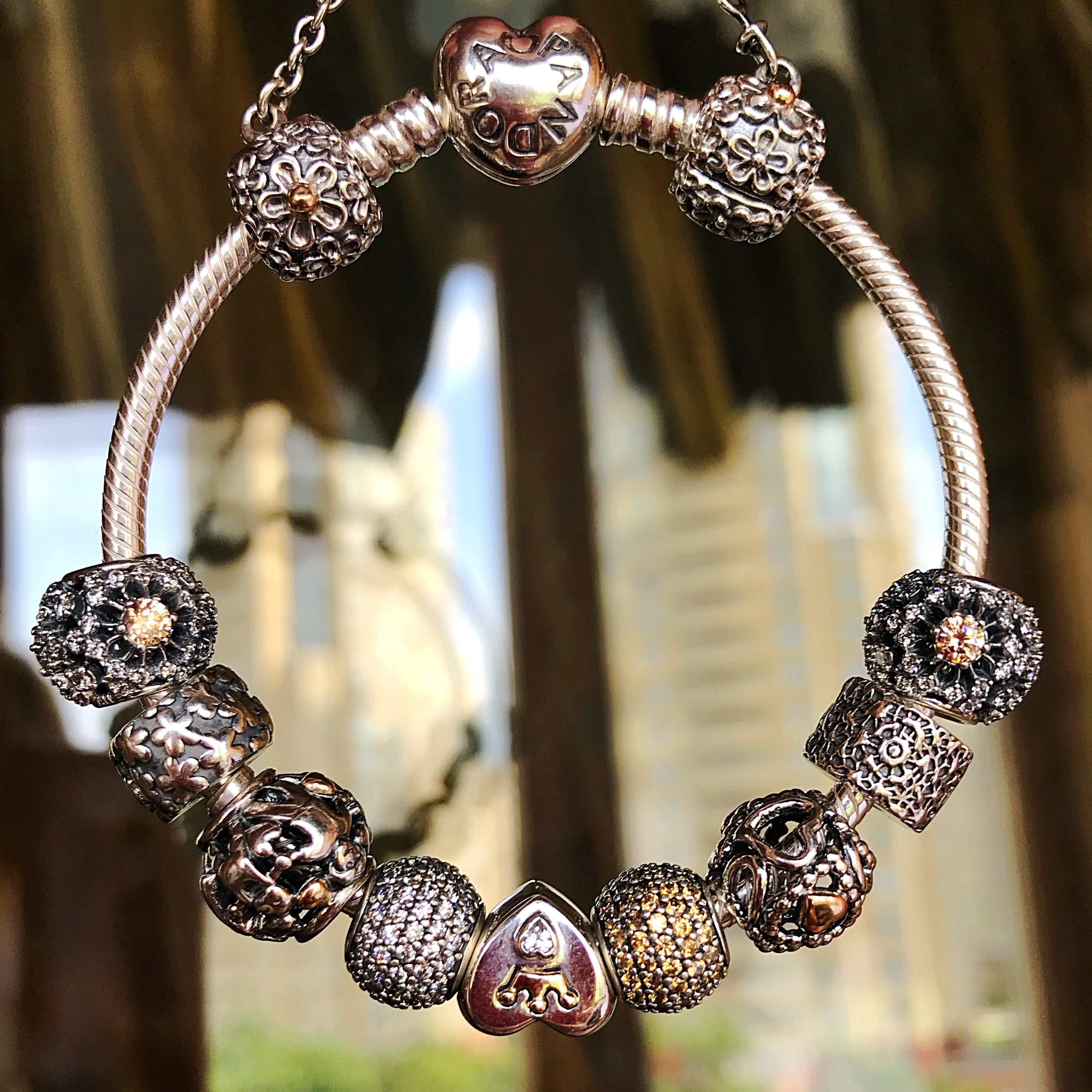 Серце біколор 791739 Pandora image 0