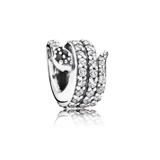 Блискуча Змія 791539CZ Pandora