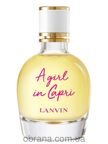A Girl In Capri Lanvin