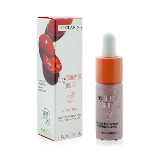 Clarins My Shimmer Drops Highlighter Drops Рідкий хайлайтер для обличчя image 0