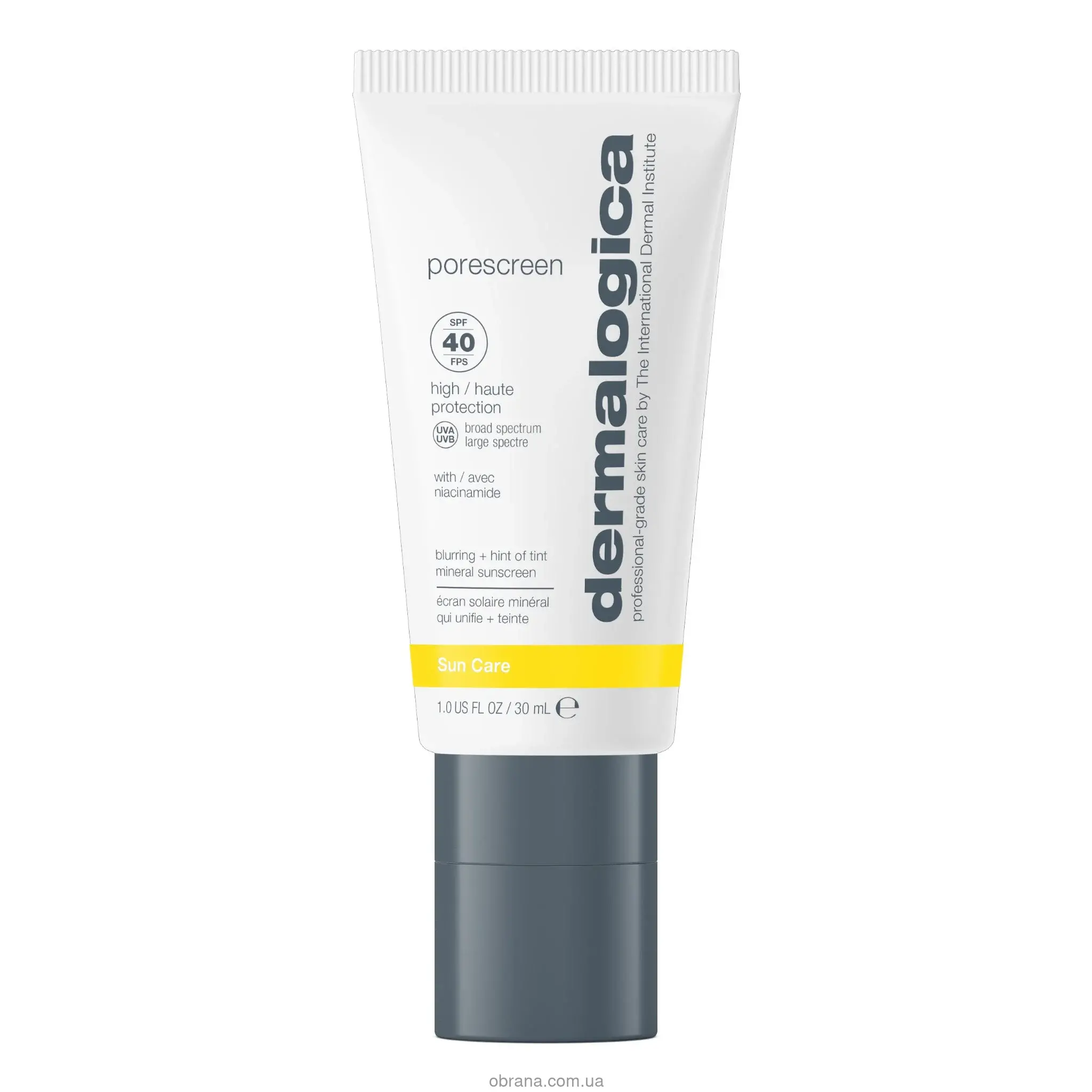 Dermalogica Porescreen spf 40 Сонцезахисний мінеральний праймер-крем з тонувальним ефектом image 0