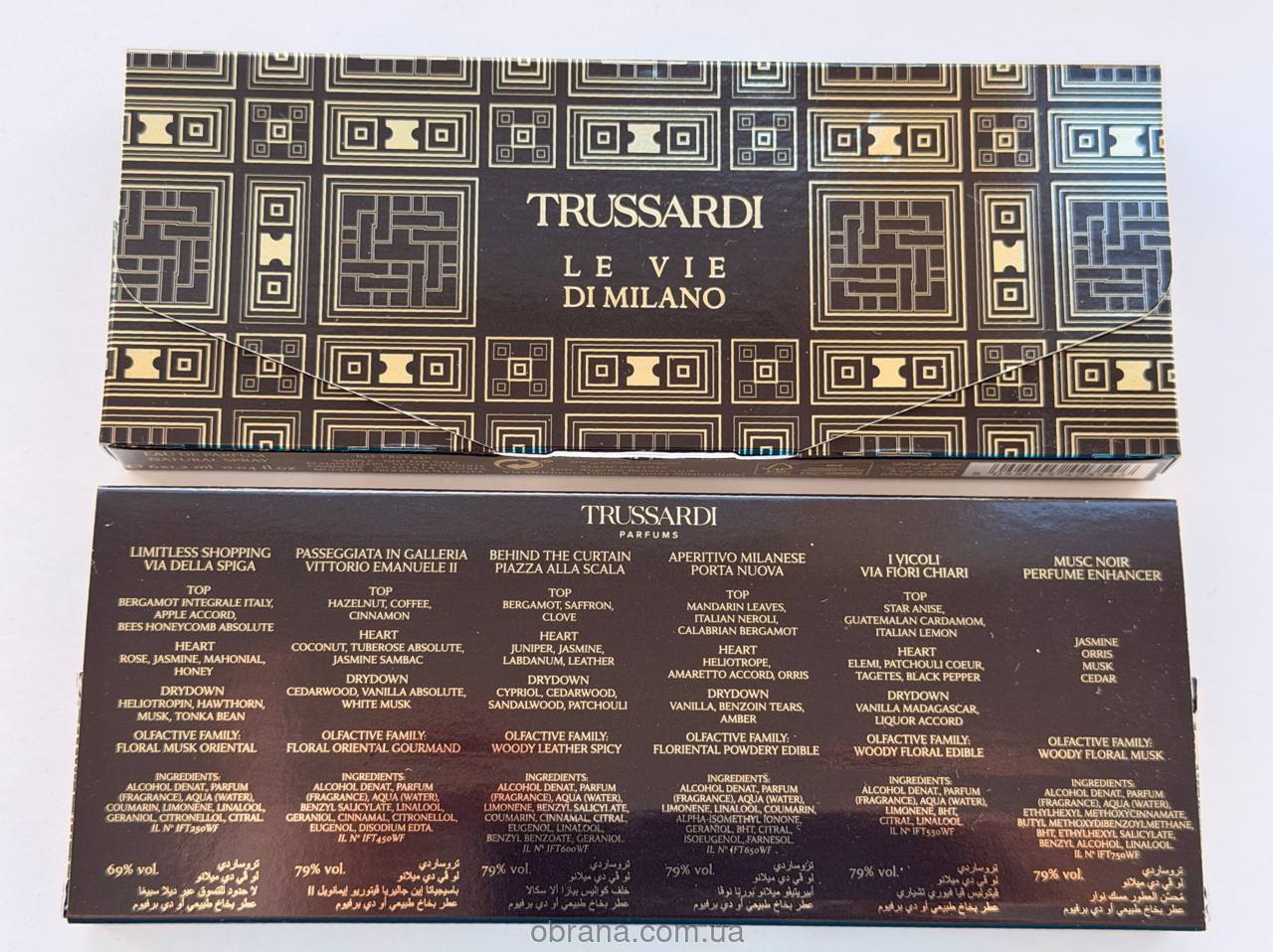 Trussardi набір фірмових пробників image 0
